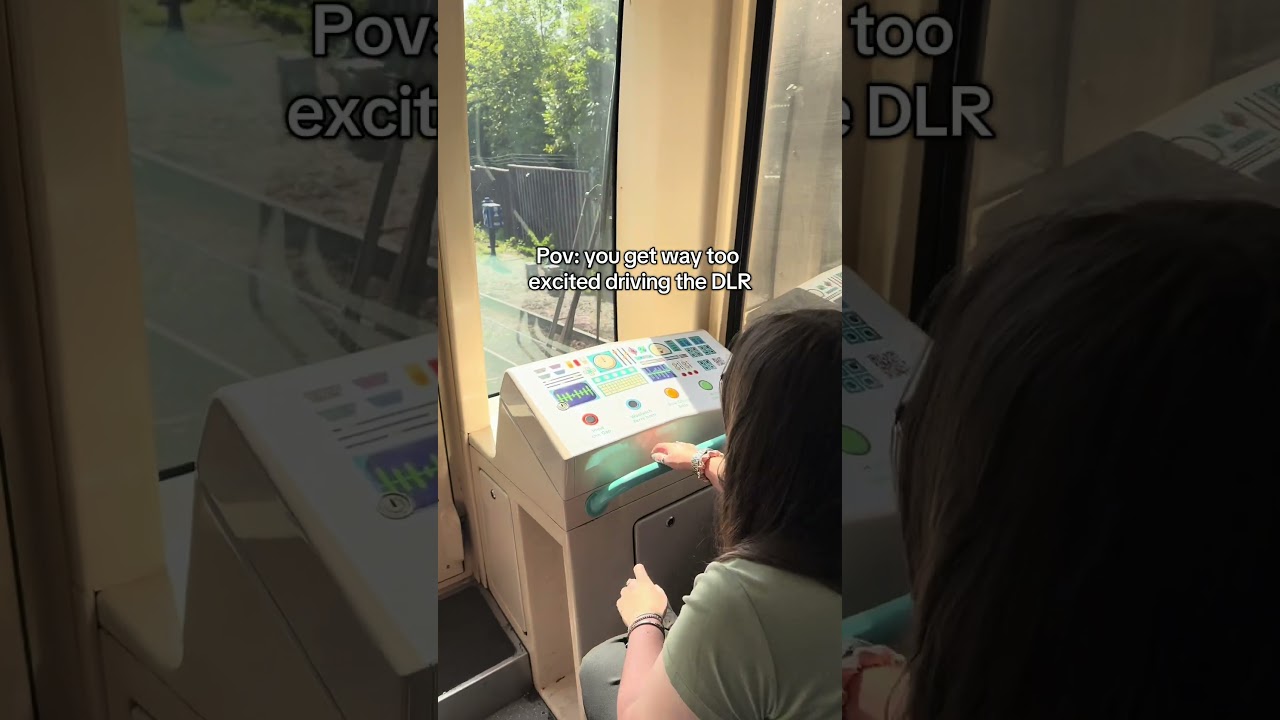 DLR front seat feeling 😎🚉 | Transport for London