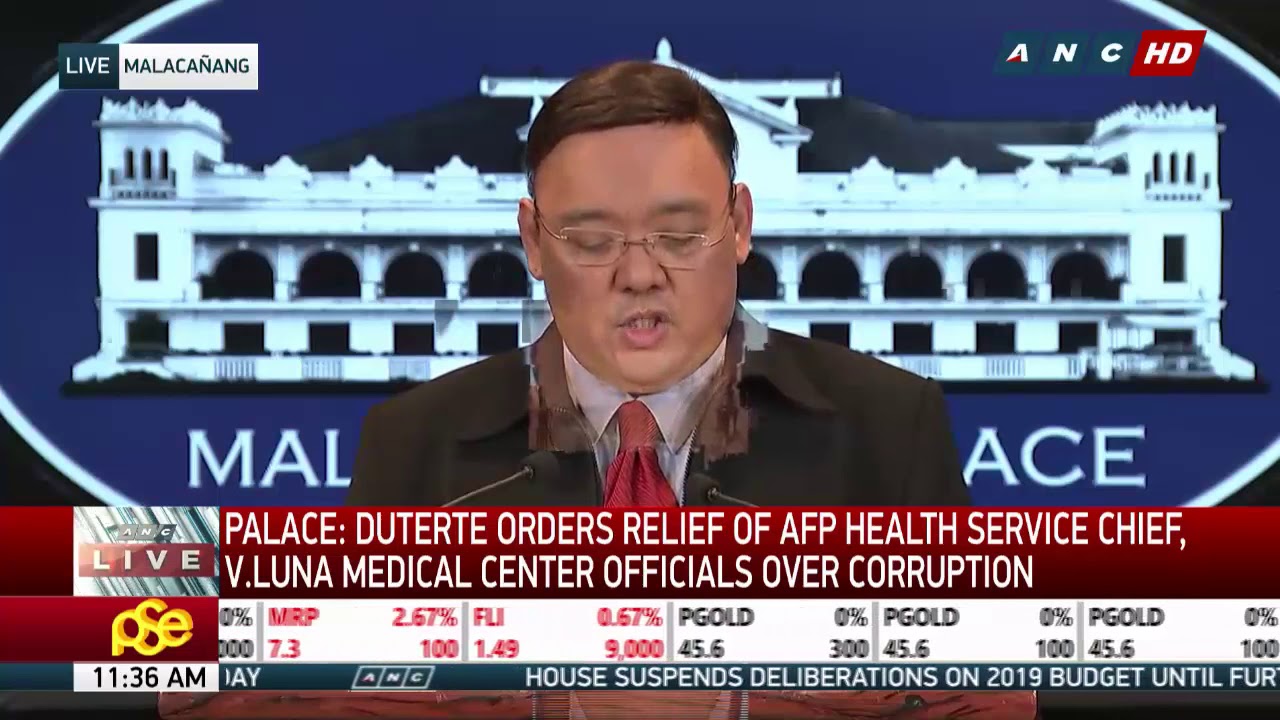 Fuming Duterte fires military health officers over alleged corruption