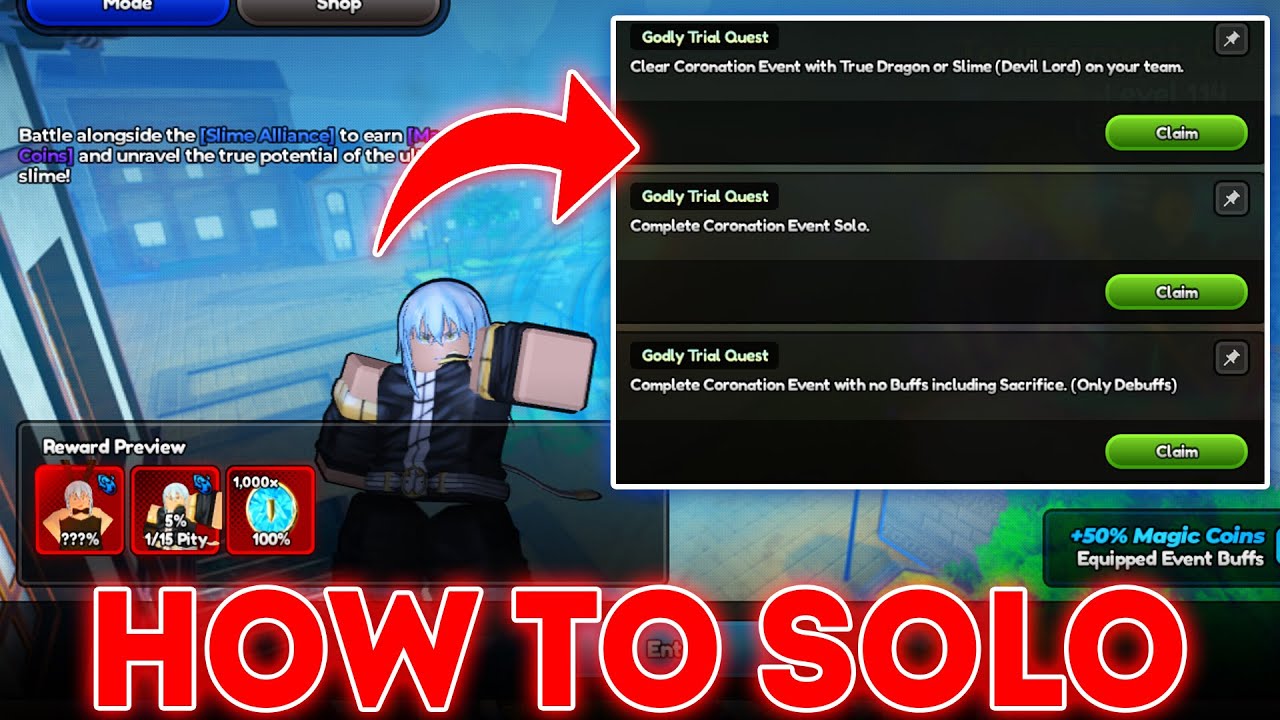 How to EZ Solo Coronation Mode Full Debuff in Anime Last Stand