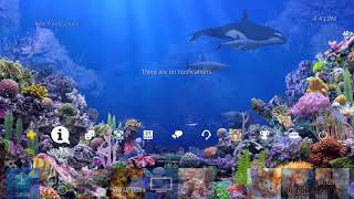 PS4 Dynamic Theme: Amazing Coral Reef 3D