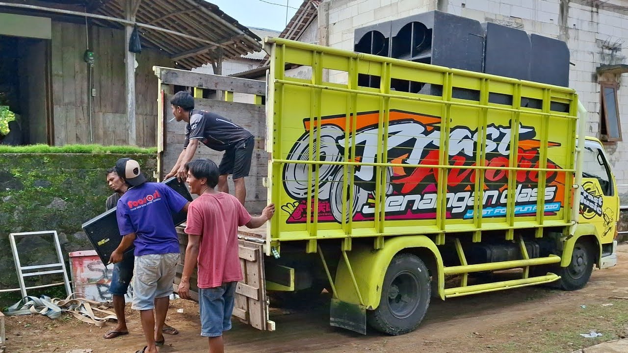 Lokasi Sempit Harus dilangris ⁉️ Begini Jika Loading Sound Hajatan Lokasi Sempir / Prass Audio 