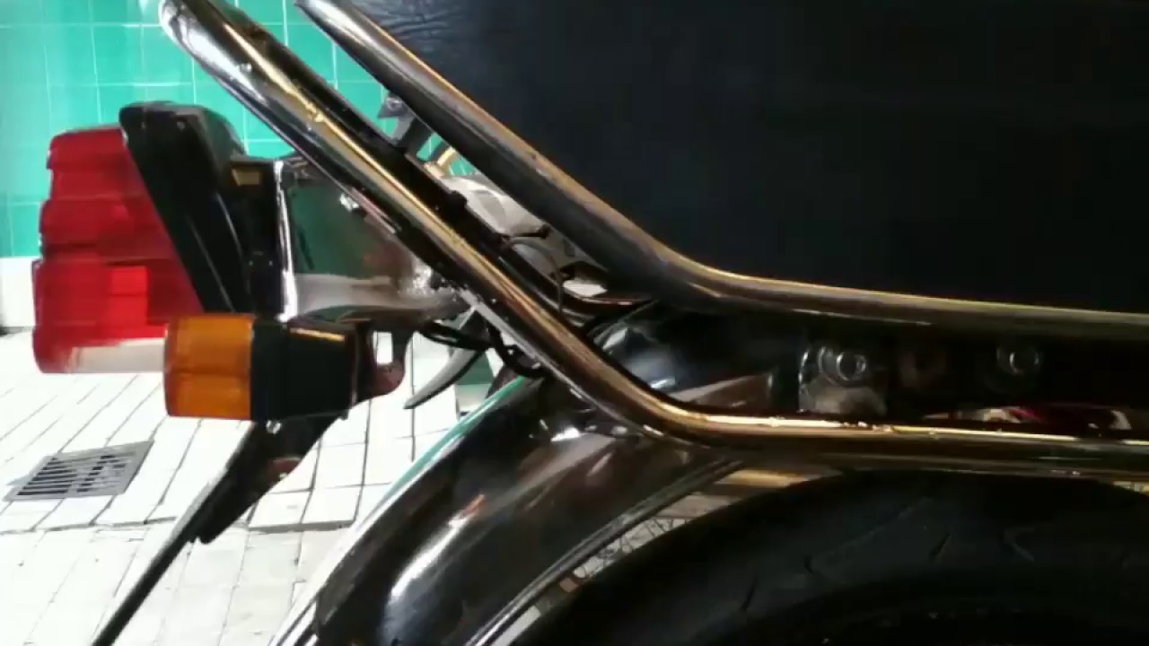 Honda GL100 modifikasi menolak punah..