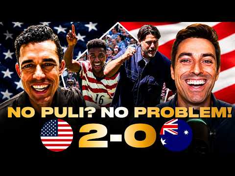 USMNT DEFEATS Australia without Pulisic for BEST WC start since 1930 (Reaction) | DUEL NATS