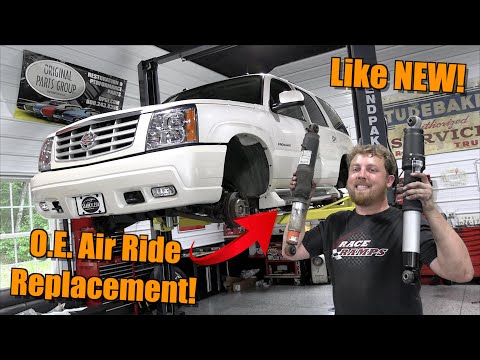 Breathing New Life Into Our Cadillac Escalade's Suspension!  O.E. Air Ride Replacement!