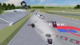 The Portland Conga Line Nascar Game Funny Moments