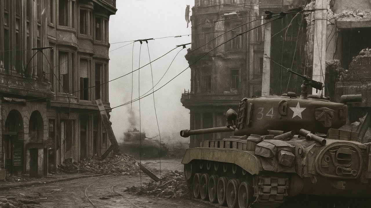 German Tank Crews Stunned as the Pershing’s 90mm Gun Proved Deadly Against Tiger Tanks