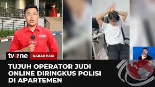 Polisi Tangkap Tujuh Operator Judi Online di Apartemen Kawasan Grogol | Kabar Pagi tvOne