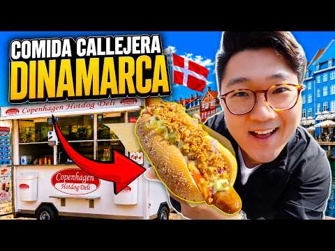COMIDA CALLEJERA de DINAMARCA - ¿Qué comen los DANESES?