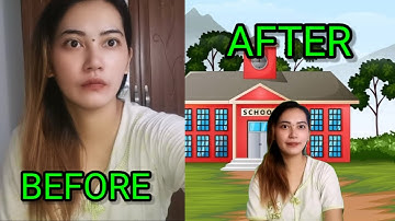 CHANGE VIDEO BACKGROUND USING TIKTOK AND KINEMASTER TUTORIAL | VIDEO LESSONS | VIRTUAL BACKGROUND