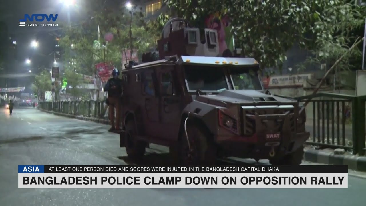 One killed, hundreds arrested as Bangladesh police clamp down on opposition rally