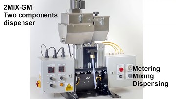 2 component resins meter , mix dispensing equipment ISCRA