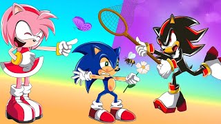 Sonic Movie 2 Animation - Love Story Between Sonic, Amy and Shadow - Love Triangle