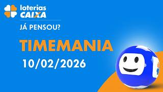 Resultado Da Timemania - Concurso Nº 2354 - 10022026