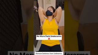 Rid Dark &amp; Smelly Armpit | Underarms Cleaning Tips &amp; Trick #darkarmpit #smellyarmpit #ytshorts