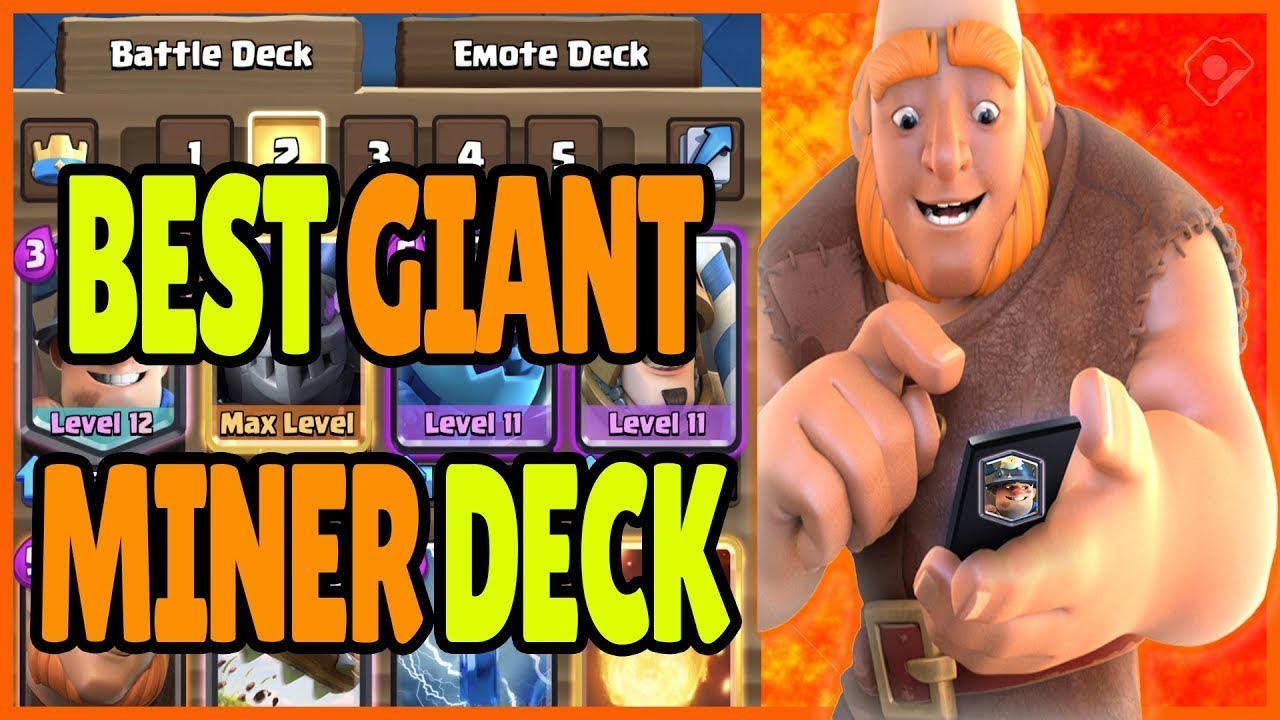 Best giant deck 2021_clash ROYALE