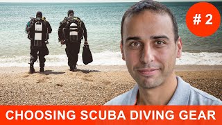 S1E2: Choosing scuba diving gear #scubadiving #diving #underwater #ronischuetz