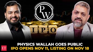 Physics Wallah IPO: From YouTube to Dalal Street, EdTech giant set for stock market debut