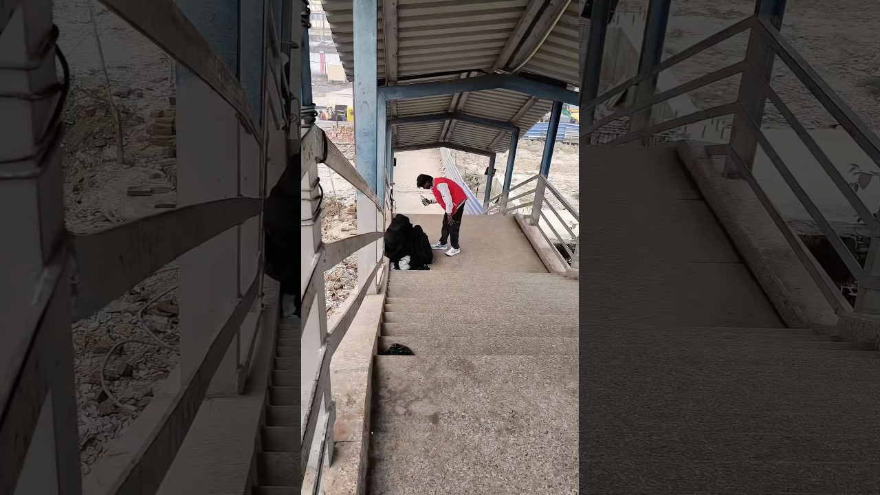 चाचा बहुत भूखे थे 😢💯