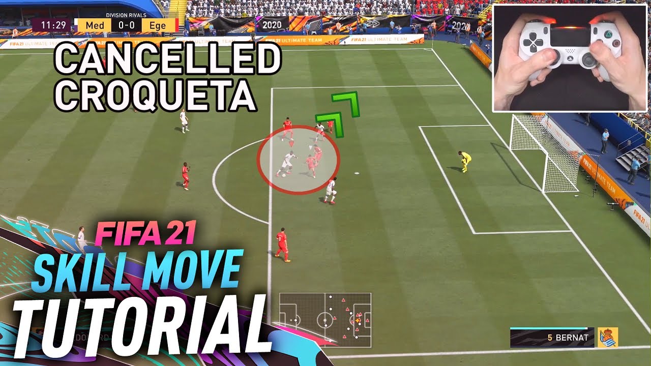 THIS NEW CUSTOM SKILL MOVE IS THE BEST SKILL IN FIFA 21... ADVANCED CROQUETA TUTORIAL YouTube