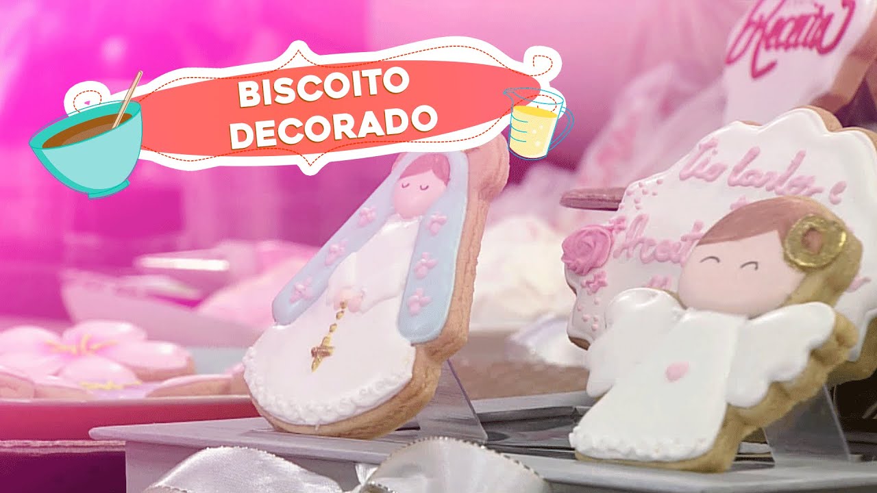 Biscoitos decorados por Paula Cruz