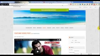 How to put YouTube Videos and Image Url in Oxwall Blog & Forum posts.