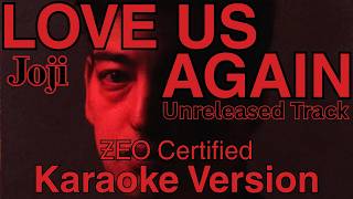 Joji - love us again - (Karaoke Ver.)