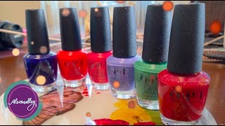 OPI Hollywood COLLECTION 2021 - SWATCHES & REVIEW