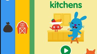 Sago mini School  Topic: Kitchens