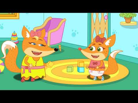 Baby Lucia plays a mysterious challenge with colorful ice cream. Fun Stories Video for kids #871
