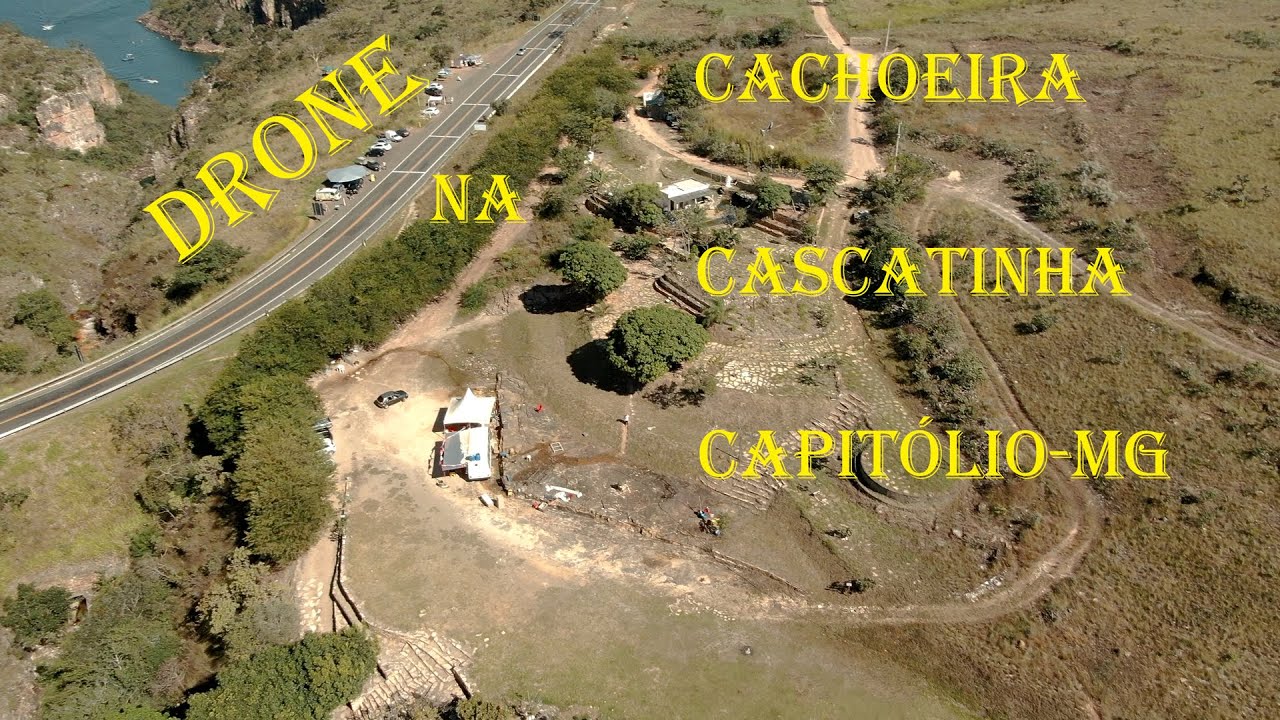 Drone na Cachoeira Cascatinha Capitólio-MG