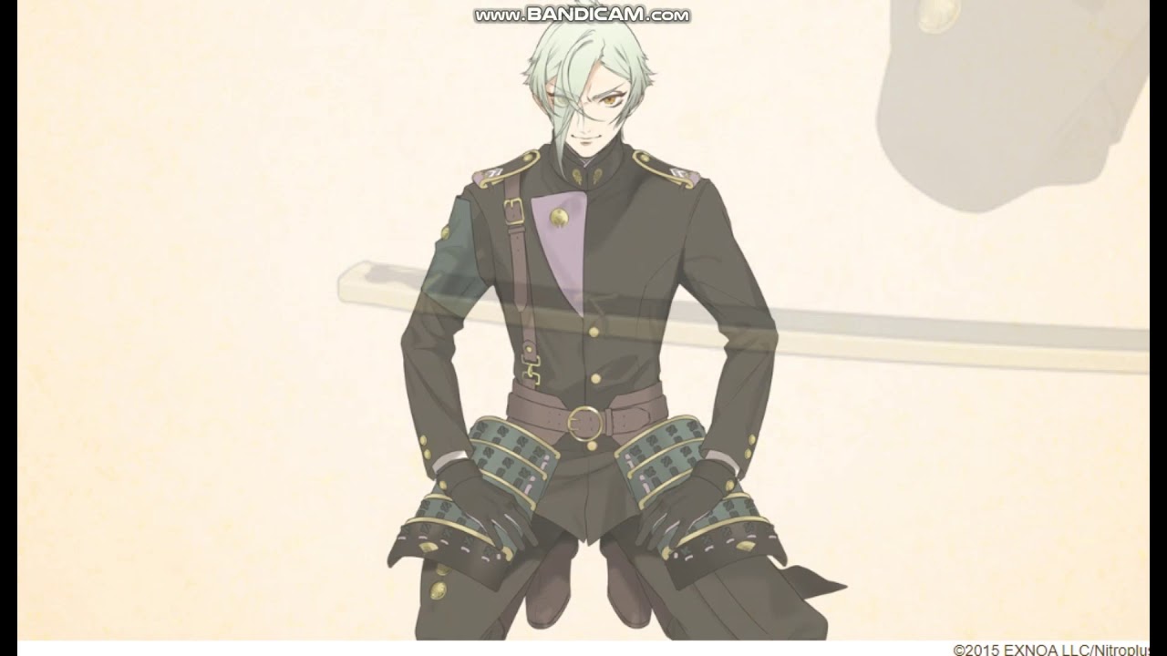 刀剣乱舞6周年記念ボイス 膝丸 極 Youtube