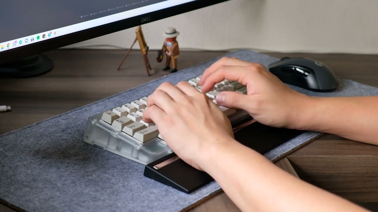 Taobauer GOCF (Ghost of China Future) - Topre Stock Heavy Grail Clone Keyboard Typing Sounds