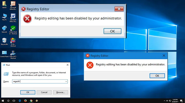 How to Fix Registry Edit Not Open Disable by Administrator Windows 108 17