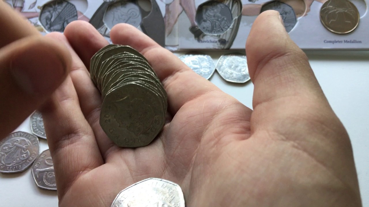 FILLING A 50P OLYMPIC ALBUM #8 - WOW SO MANY!!! - £250 IN 50P COINS Part2 - UkCoinHUNT