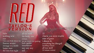 taylor swift red | 2 hours of calm piano ♪ screenshot 4