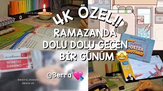 4K Özel Ramazanda Dolu Dolu Gecen Bi̇r Günüm 🤩 ☆Berras Study☆