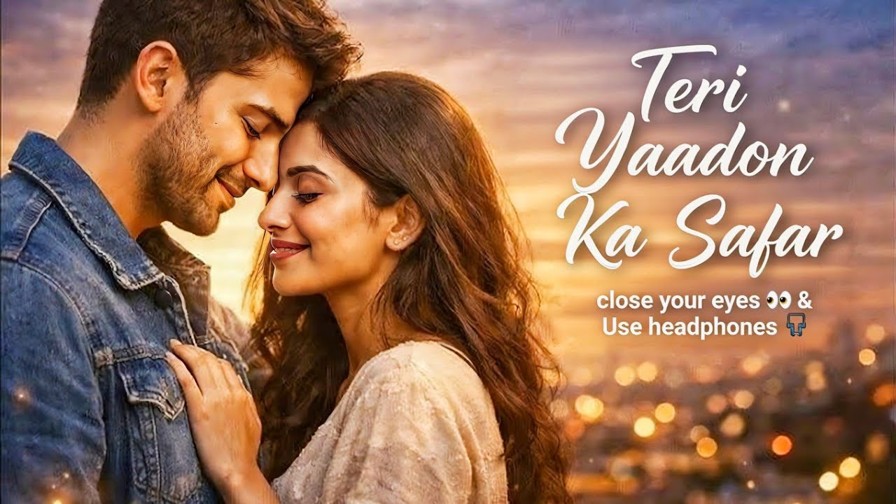 Teri Yaadon Ka Safar | 90s Kumar Sanu Style Romantic Song | Soft Bollywood Love Melody