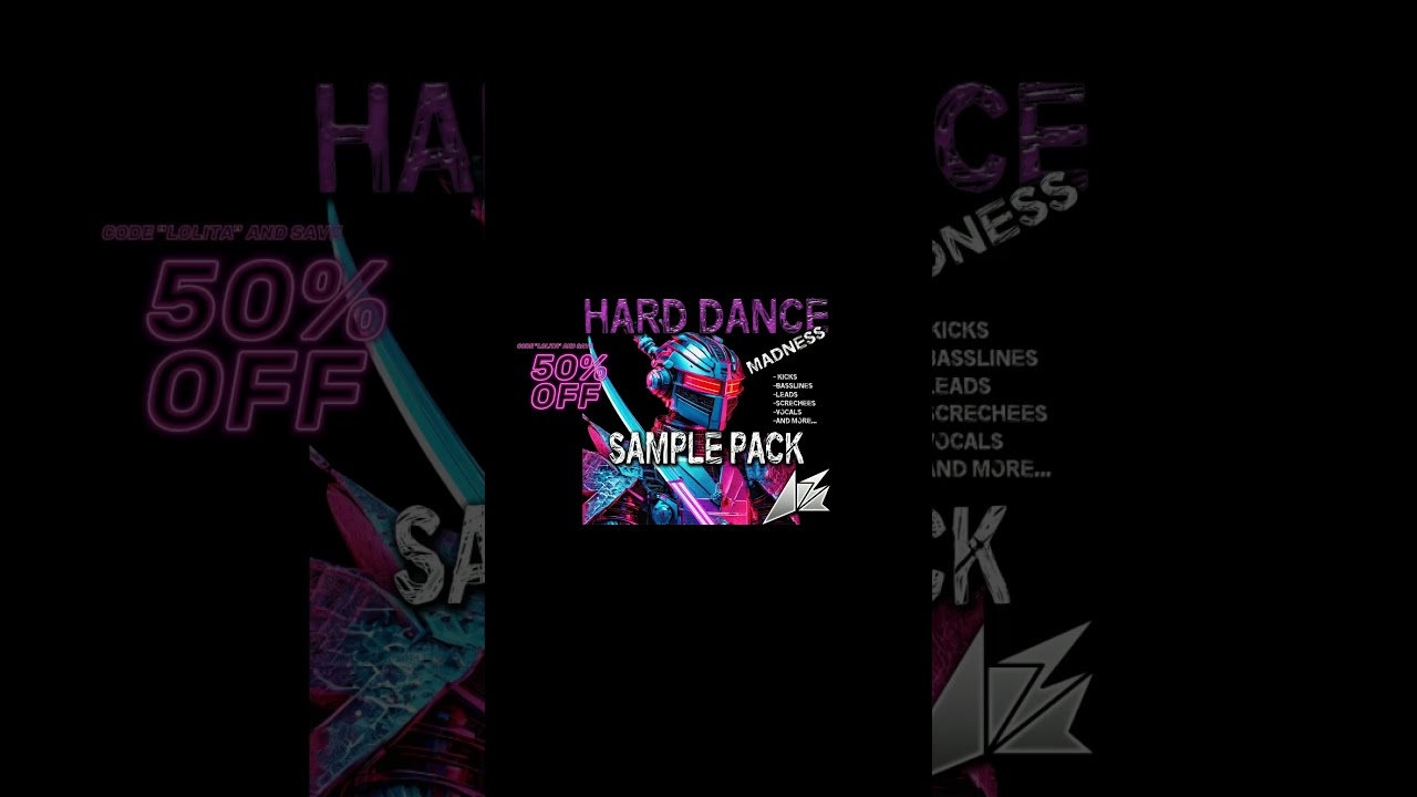 HARD DANCE & HARD TECHNO MADNESS VOL. 1 SAMPLE PACK | AZTHOR SAMPLES (LINK IN COMENTS)