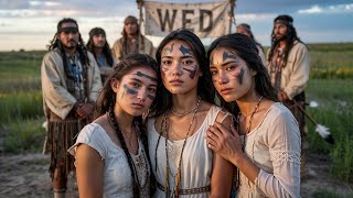 Three Bride Sisters Abandoned by their cruel settler Husbands Were Saved Lakota warriors And Wed