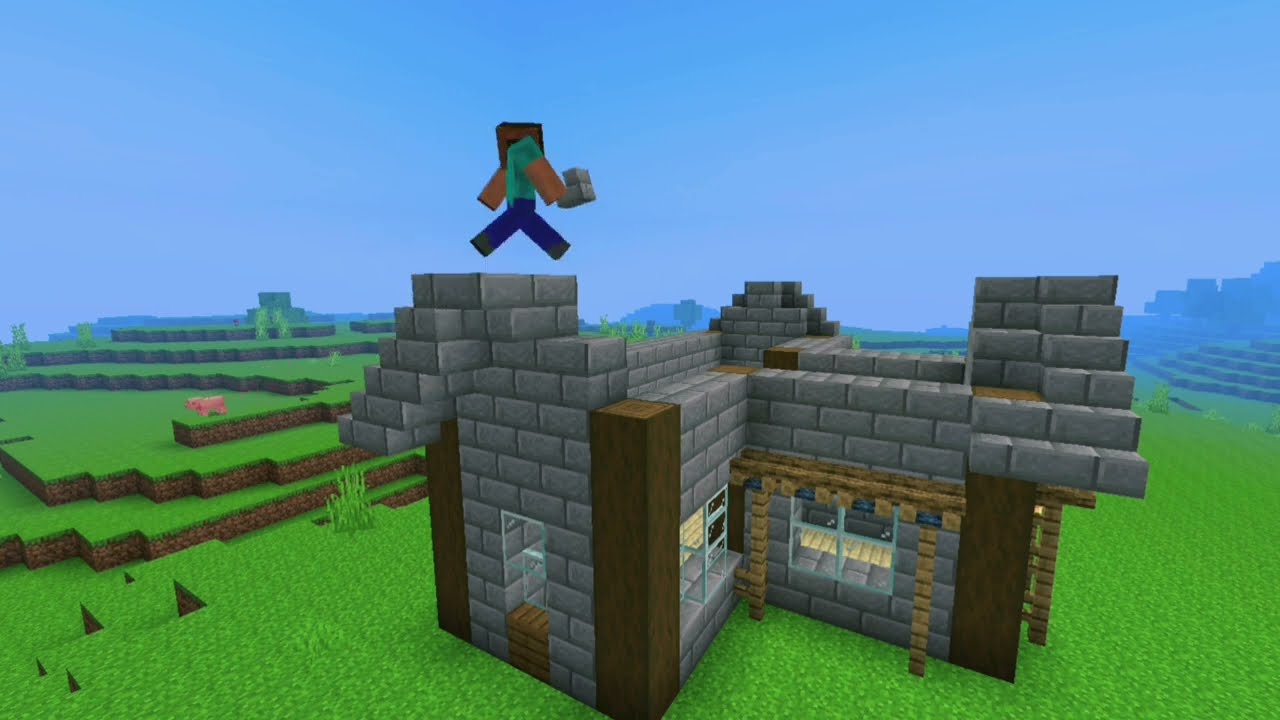 Minecraft House Base Maker Minecraft Survival Base ⚒ || Minecraft tutorials Base || How to make ...