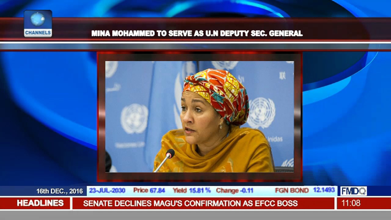 United Nations Appointment: Amina Mohammed To Serve As Deputy Secretary General