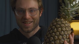 ASMR Can a Pineapple Make Good Sounds??