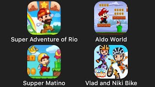 Incredible Games: Super Adventure of Rio, Aldo's World, Super Matino, Vlad & Niki Bike Racing screenshot 5