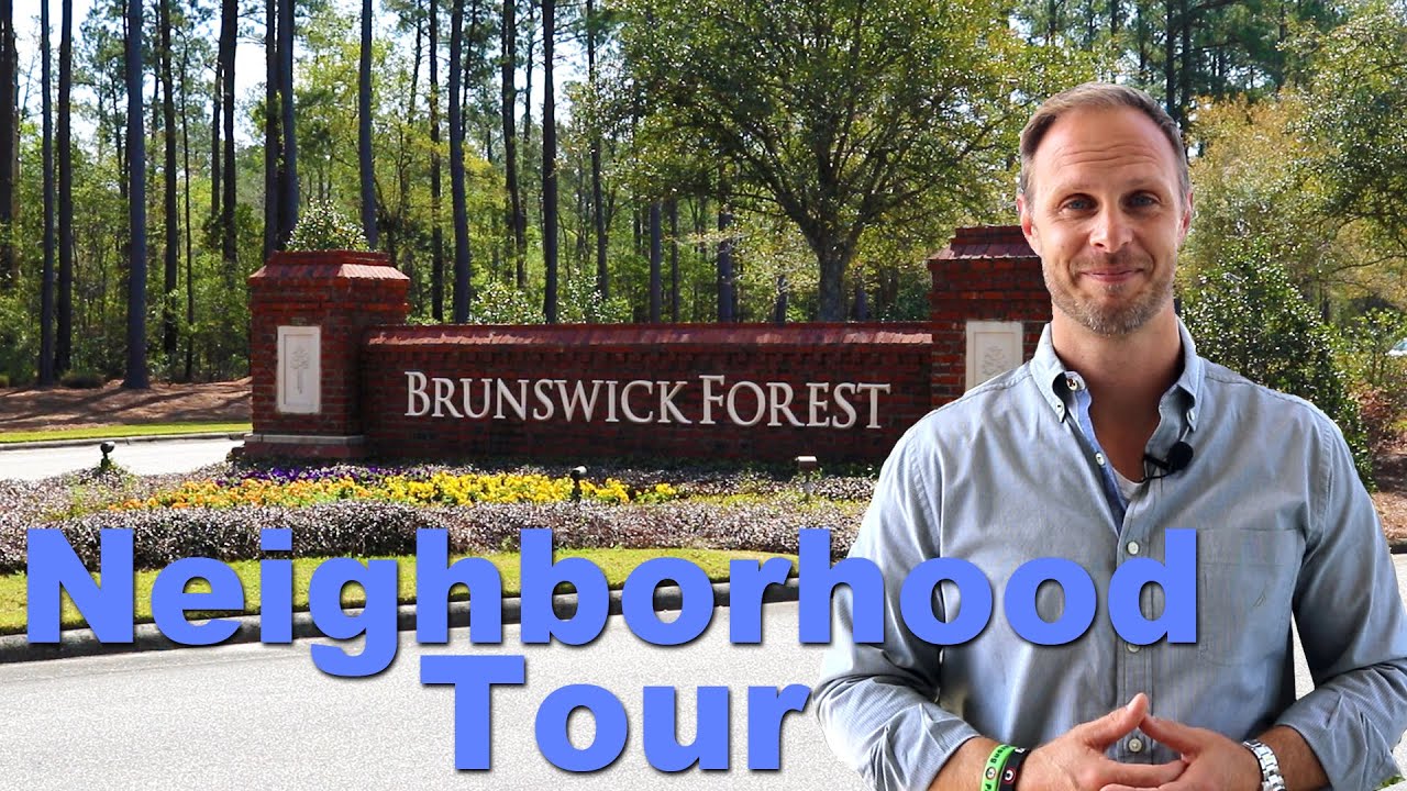 Brunswick Forest Neighborhood Tour Leland North Carolina YouTube