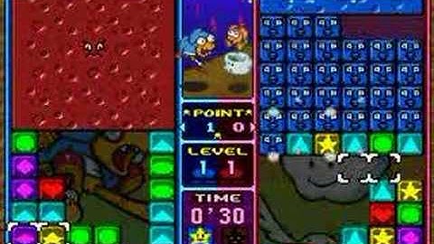 Tetris Attack Battle v Computer LV 7 -43-