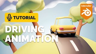 Blender Driving Animation Tutorial | Polygon Runway