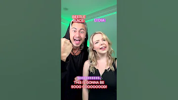 POV: Beetlejuice tries to get Lydia to say his name three times… W/ @thejessicakaylee