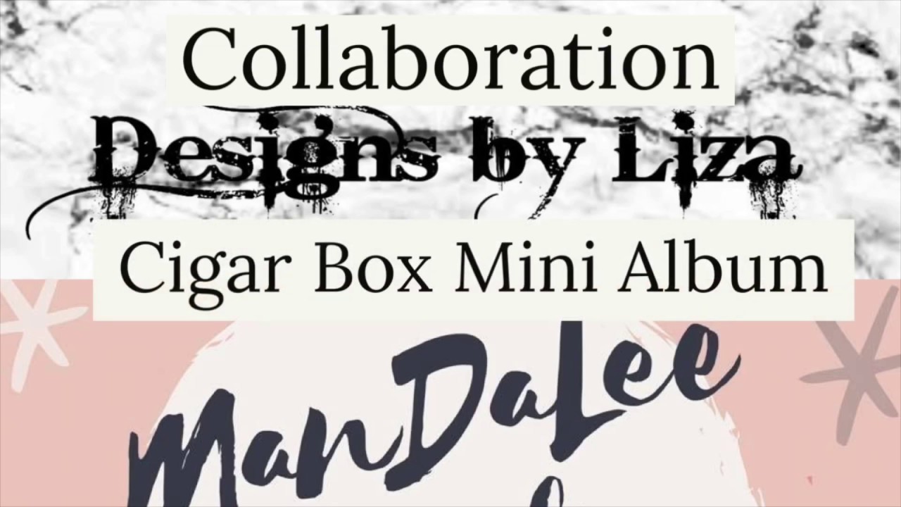 DIY VINTAGE CIGAR BOX / COLLAB/ MANDALEECARDSANDMORE / DECOUPAGE