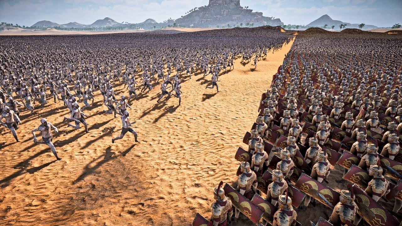 смогут ли 200,000 римских генералов остановить 1,500,000 зомби? лучший эпический боевой симулятор 2