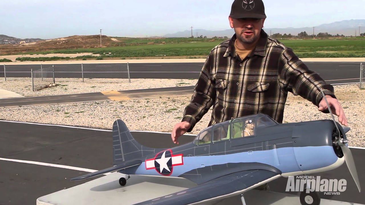 Legend Models SBD-5 Dauntless 30cc - YouTube